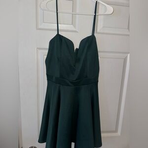 Charlotte Russe Dark Green Dress